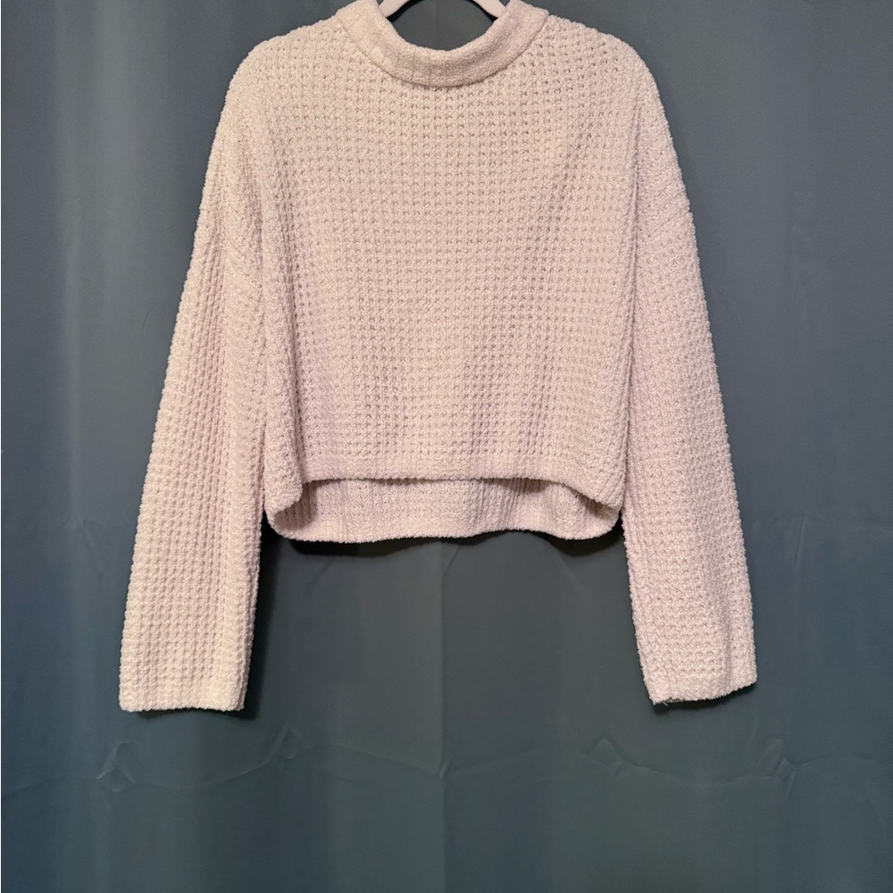 Love Tree Cozy Waffle Knit Sweater